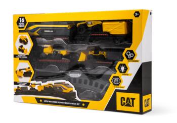 CAT sliežu un vilciena komplekts Little Machines, 82949