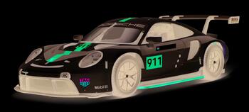BBURAGO 1:24 automašīnas modelis Race Porsche 911 RSR, 18-28013