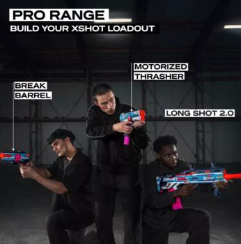 XSHOT rotaļu rotaļu ierocis PRO Spinshot, 36906
