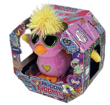 HAPPY YAPPERS interaktīvs plīša putniņš Dottie Dee, 9396