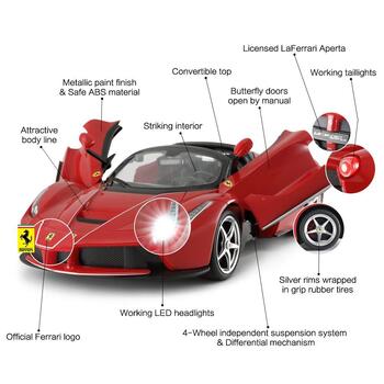 RASTAR R/C 1:14 Ferrari LaFerrari Aperta (with drift function)