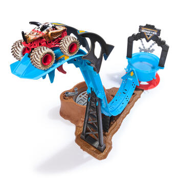 MONSTER JAM automašīnas mazgātuve Truck Wash Playset, 6072014