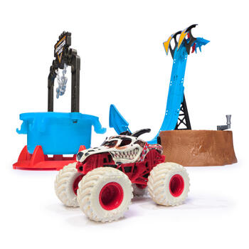 MONSTER JAM automašīnas mazgātuve Truck Wash Playset, 6072014