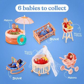 MY MINI DISNEY miniatūru komplekts Baby, 1. sērija, sortiments., 77793GQ1