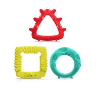 MOMBELLA zobgrauzis Geometry Animals 6m+ P8072