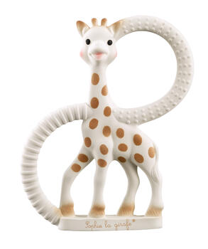 VULLI komplekts Sophie la Girafe + apļveida zobgrauznis 000001