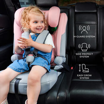 KINDERKRAFT autosēdeklis I-COMFY, i-Size, melns, KCICOM00BLK0000