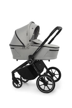 MUUVO Quick 4.0 ratiņi Steel Grey 2in1 SET