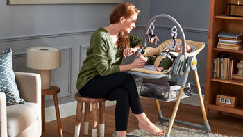 KINDERKRAFT barošanas krēsliņš LASTREE, wood