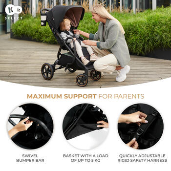 KINDERKRAFT rati  MITZY INK BLACK, KSMITZ00BLK0000
