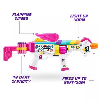 XSHOT rotaļu šautene Blastercorn, 1. sērija, sortiments., 36830