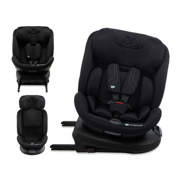 KINDENKRAFT autokrēsls 40-150 cm, XPEDITION 3 i-size, black, KCXPED03BLK0000