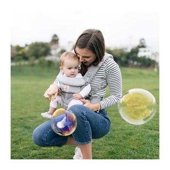 ERGOBABY ķengursoma Omni 360 Cool Air Mesh Pearl Grey BCS360PGREY