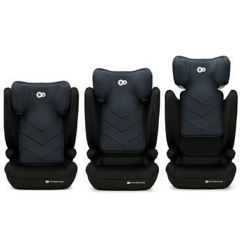KINDERKRAFT autokrēsls I-SPARK 2 PLUS I-SIZE, 100-150 cm., Black, KCISPA02BLKPL00