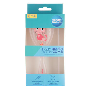 CANPOL BABIES birste and ķemme, Pink, 2/419_pin