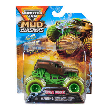 MONSTER JAM 1:64 krāsu mainīgā mašīna Mud Blasters, sortiments, 6072638