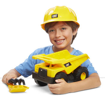 CAT spēļu komplekts Tough Tracks Construction Crew Set, asort., 82060