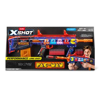 XSHOT rotaļu rotaļu ierocis Long Shot Pac-Man, 36812