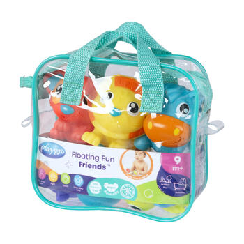 PLAYGRO vannas rotaļlietu komplekts Floating Fun Friends, 0189202