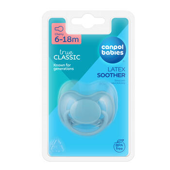 CANPOL BABIES lateksa apaļais knupītis NUDE, 6-18m,  23/224_blu