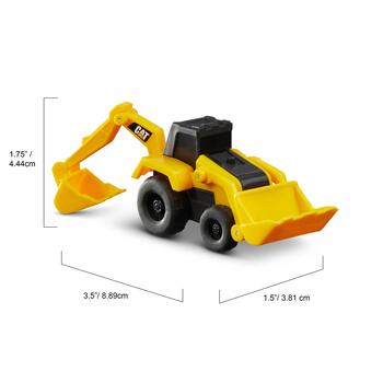 CAT  brīvriteņu transportlīdzeklis Little Machines, 2-pack dažādi, 82149