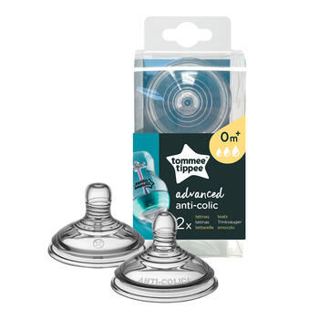 TOMMEE TIPPEE Closer To Nature Vari Flow Teats, 0M+, 2gab., 42458701