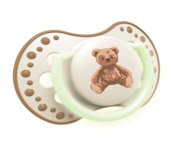 LOVI silikona māneklītis Teddy Love, 6-18m, 2 gab., 22/936