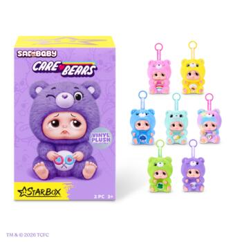 SAD BABY ratslēgu piekariņš Care Bears, sortiments., 17903UQ1
