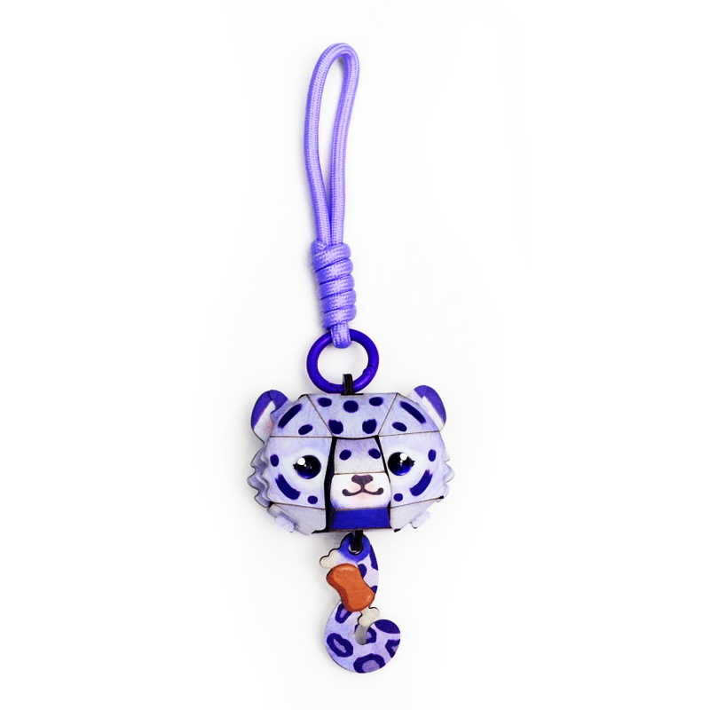 MAKEBUG 3D papīra puzle Sniega leopards, MD-D-0064