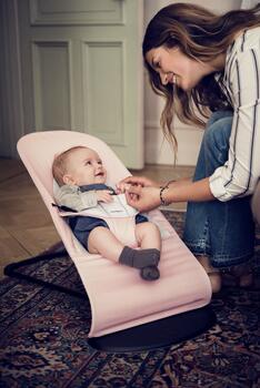 BABYBJÖRN šūpuļkrēsls, light pink/gray, 005289