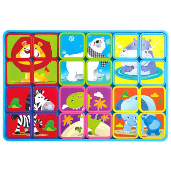 PLAYGO INFANT&TODDLER Magnētiska puzle- 3 dažādi, 90343