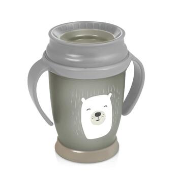 LOVI krūzīte 360 ar rokturiem 250 ml Junior Buddy Bear 1/599new