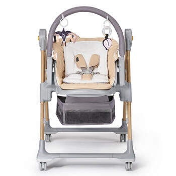 KINDERKRAFT barošanas krēsliņš LASTREE, wood