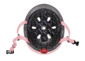 GLOBBER ķivere Go Up Lights, XXS/XS (45-51cm), pasteļrozā, 506-210