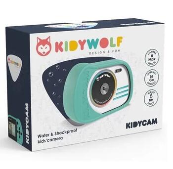 KIDYWOLF ūdensizturīga digitālā fotokamera, pētersīļi, KIDYCAM-CY