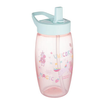 CANPOL BABIES sporta pudele ar saliekamu snīpi UNICORNS, 400 ml, 56/618_pin