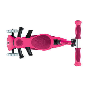 GLOBBER skrejritenis Go Up Deluxe Lights, fuksijas krāsa, 748-610