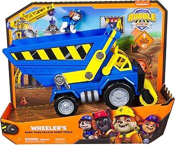 RUBBLE & CREW construction vehicle Wheeler‘s Bark Yard Deluxe Dump Truck, 6070126