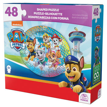 SPINMASTER GAMES puzle Paw Patrol Shape, sortiments., 6067570