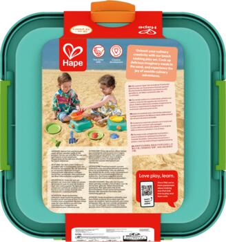 HAPE ēdienu gatavošanas smilšu rotaļlietu spēļu komplekts, E4106K