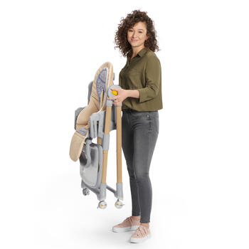 KINDERKRAFT barošanas krēsliņš LASTREE, grey