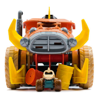 MONSTER JAM automašīnu komplekts MAD HOG Mini Feature Playset, 6071776