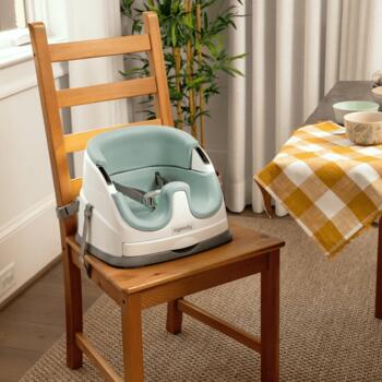 INGENUITY barošanas krēsls - būsteris Baby Base 2-in-1, blue, 16728