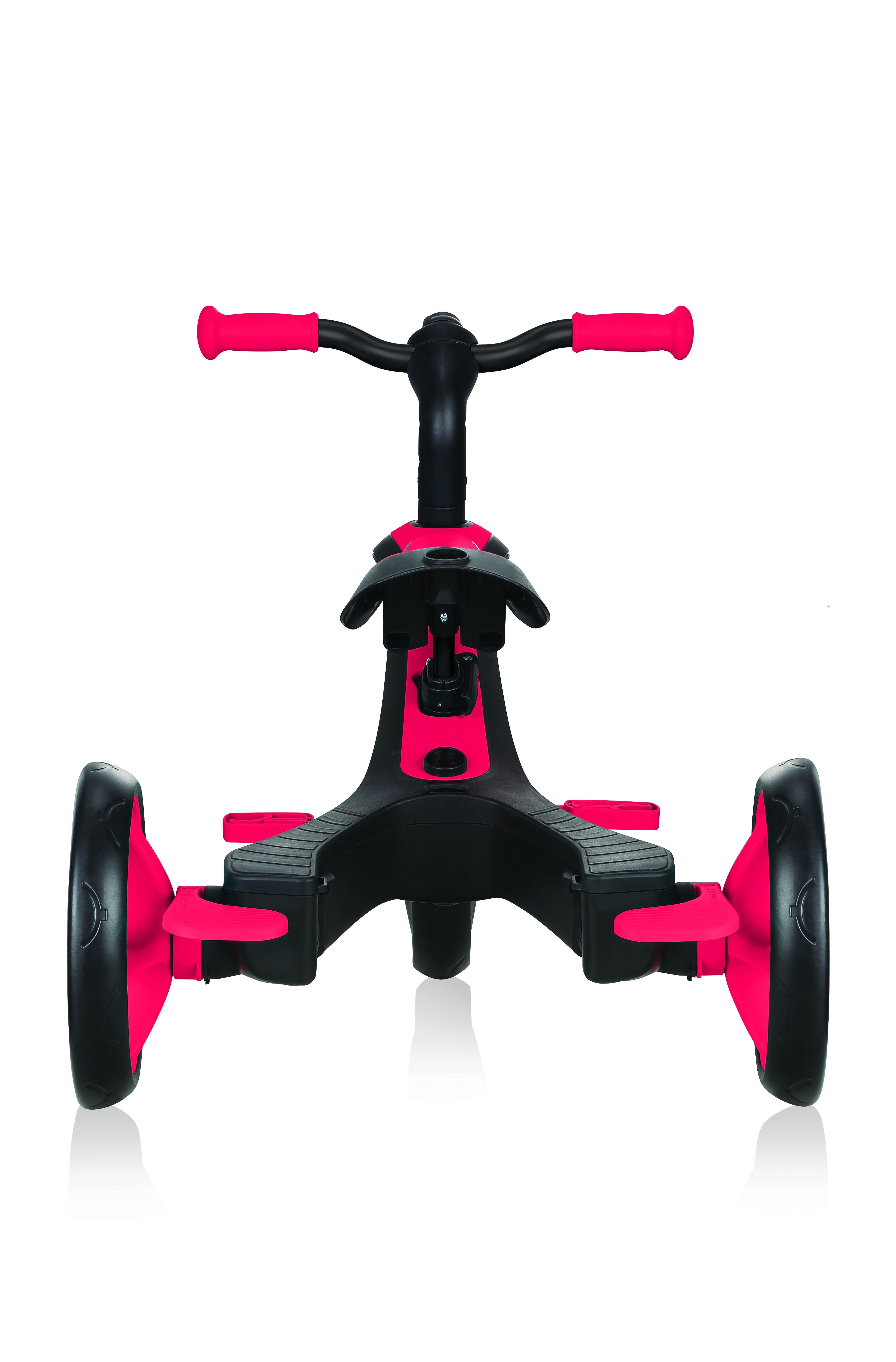 GLOBBER trīsritenis Trike Explorer 4in1, red, 632-102