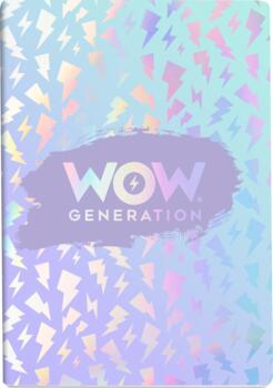 WOW GENERATION piezīmju grāmatiņas mīkstajos vākos, 3 iepakojumi A5, WOW00002