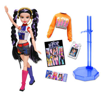 K-POP DIVA SQUAD lelle, 29 cm, sortiments., 81157