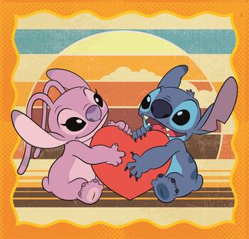 CLEMENTONI puzle Disney Stitch, 3x48 gab., 25062