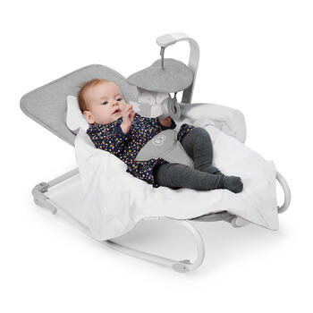 KINDERKRAFT šūpuļkrēsls FELIO 2, stone grey, KBFELI20GRY0000
