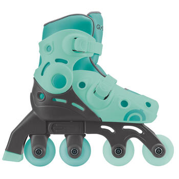 GLOBBER skrituļslidas Learning Skates 2 in 1, izmērs 30–33, piparmētru krāsas, 783-206