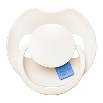 LOVI Prime silikona dinamiskais knupītis, Frost/Glacier Cream, 0–6m., 2 gab., 34/448